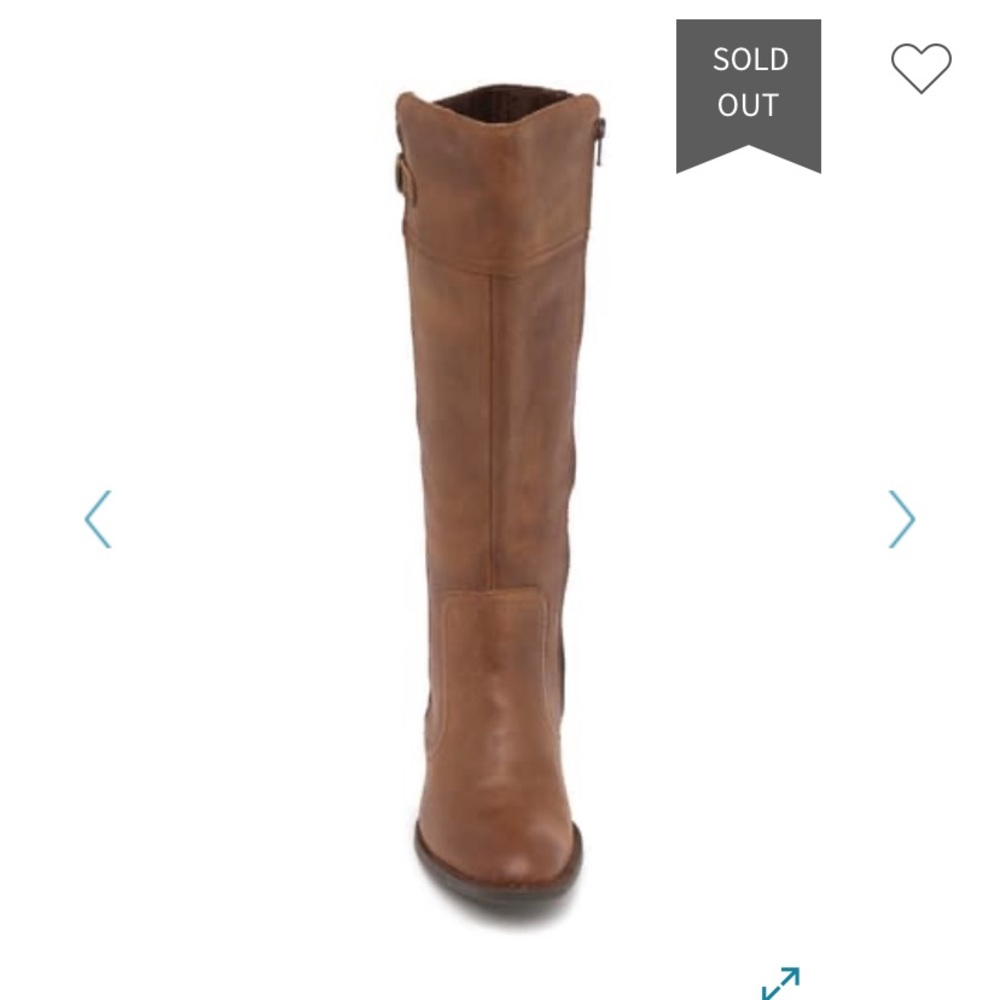 NWOT Born Fannar Leather Knee High Boot - Picture 3 of 11